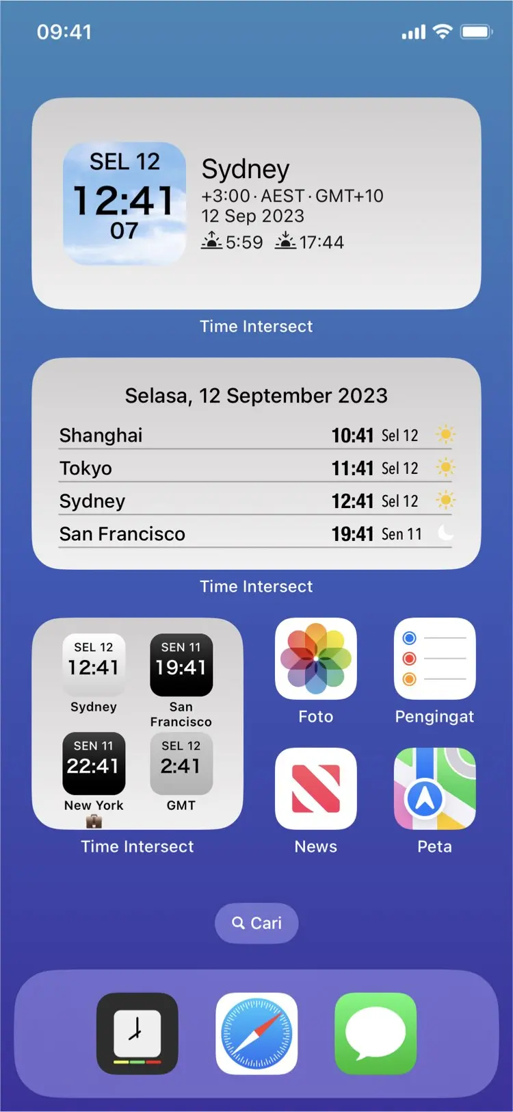 Time Intersect - Konfigurasi cara apapun yang Anda inginkan!