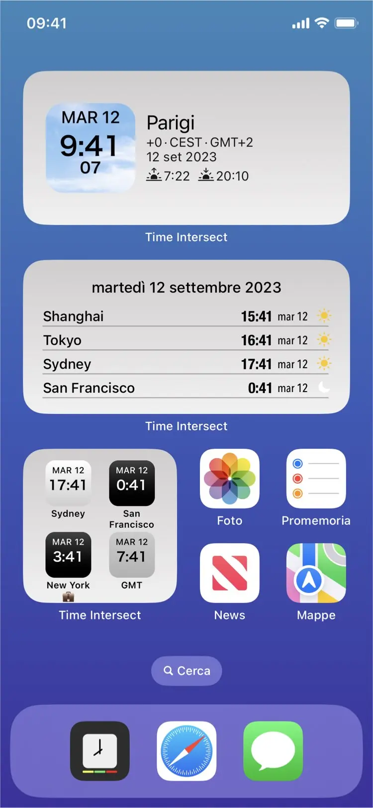 Time Intersect - Configurarlo come vuoi!