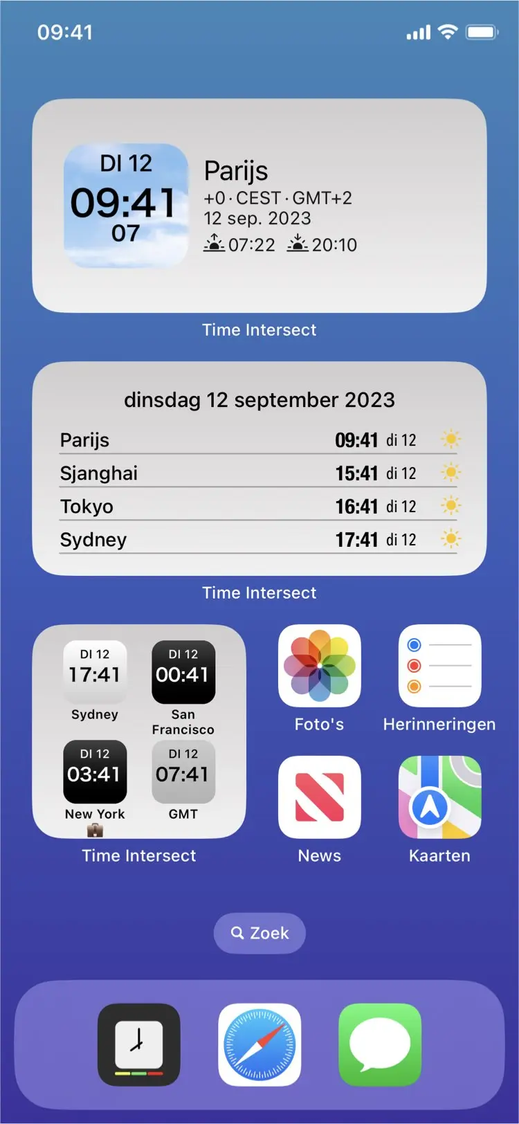 Time Intersect - Configureer precies zoals jij wil!